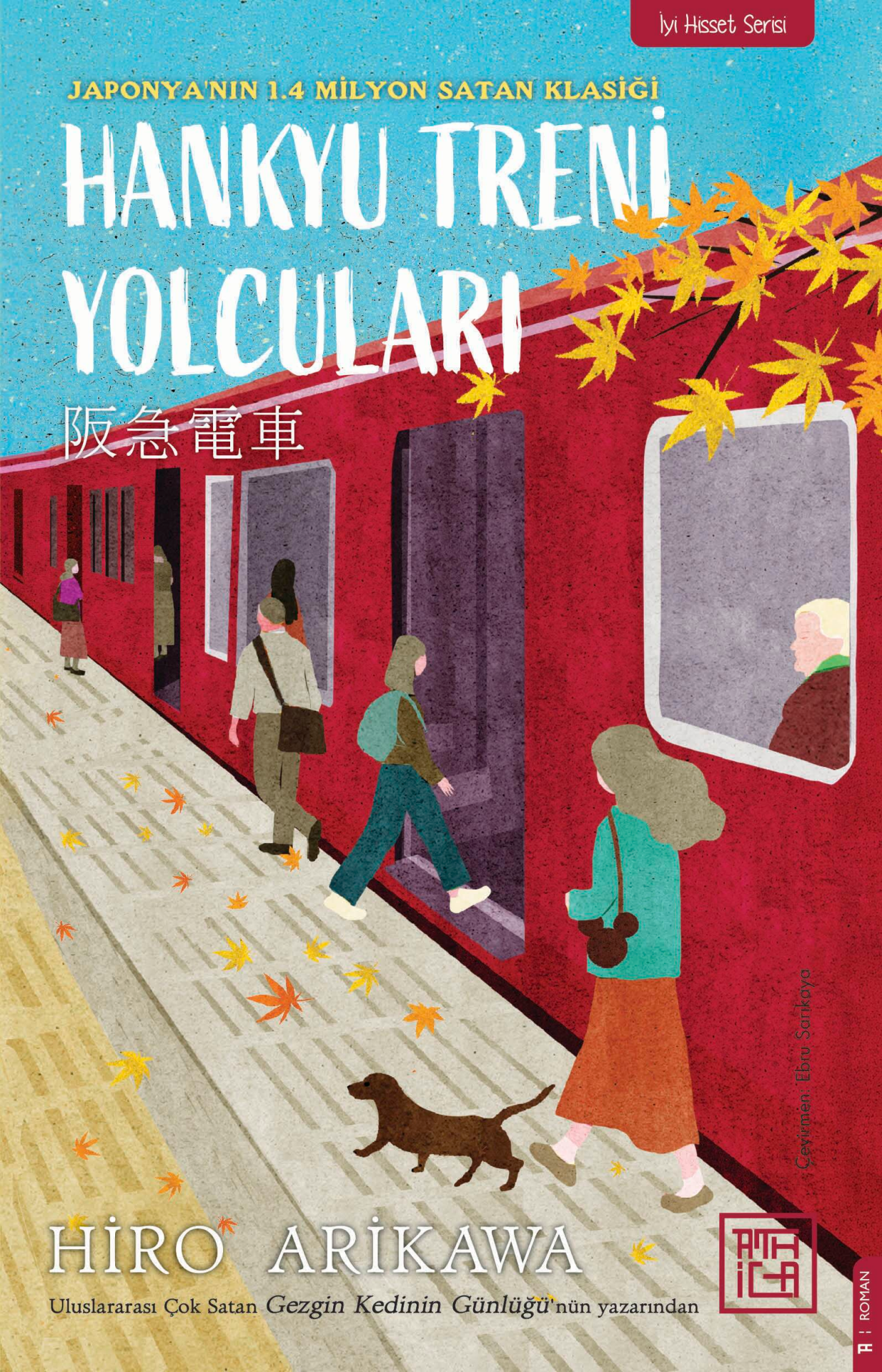 Hankyu Treni Yolcuları