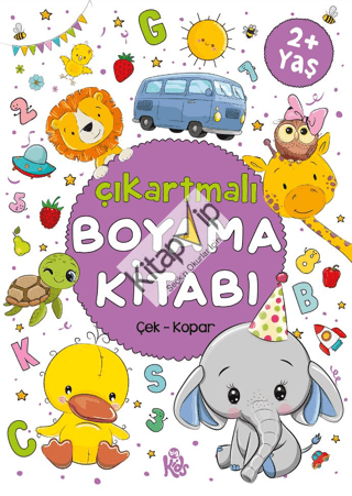 Çıkartmalı Boyama Kitabı 2 Yaş+
