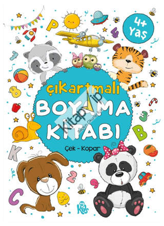 Çıkartmalı Boyama Kitabı 4 Yaş+