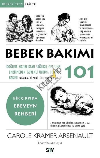 Bebek Bakımı 101;Doğuma Hazırlıktan Sağlıklı Gelişime, Emzirmeden Güvenli Uykuya Bebek Bakımı Hakkında Bilmeniz Gereken Her Şey