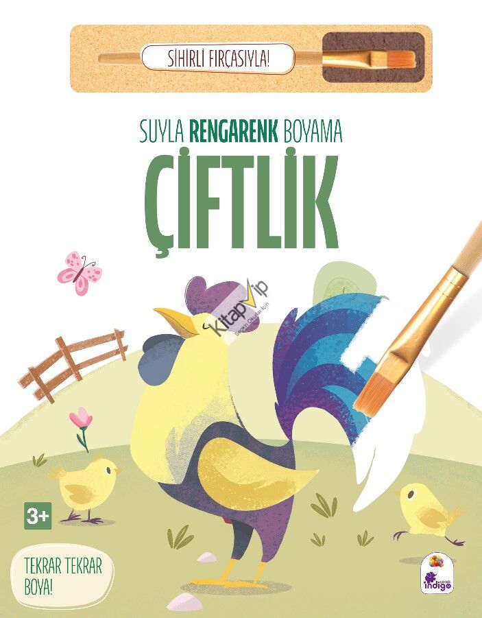 Suyla Rengarenk Boyama – Çiftlik (Sihirli Fırçasıyla)
