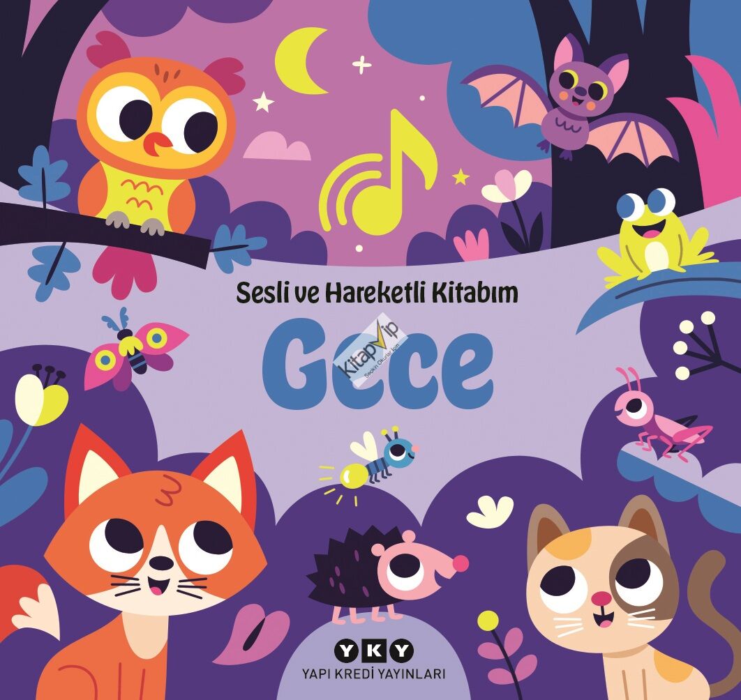 Gece - Sesli ve Hareketli Kitabım (Ciltli)