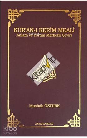 Kur'an-ı Kerim Meali (Ciltli) (Küçük Boy)