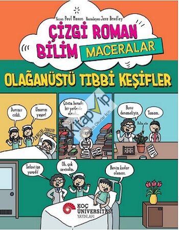 Çizgi Roman Bilim / Maceralar – Olağanüstü Tibbi Keşifler