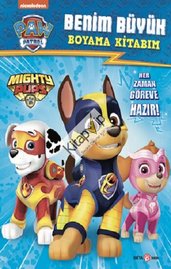 Paw Patrol Benim Büyük Boyama Kitabım
