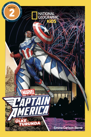 National Geographic Kids - Marvel Captain America Ülke Turunda