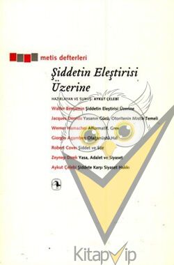 Şiddetin Eleştirisi Üzerine