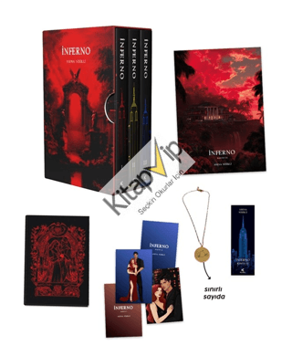 İnferno 1-2-3 Kitap (Ciltli - Kolyeli)