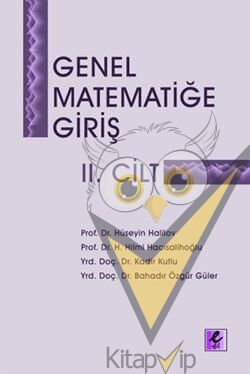 Genel Matematiğe Giriş 2. Cilt