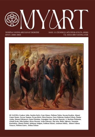 MYART Myrina Yayınları Sanat Dergisi 11 Temmuz-Ağustos-Eylül-2026
