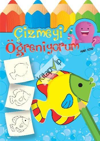 Çizmeyi Öğreniyorum Mavi Kitap