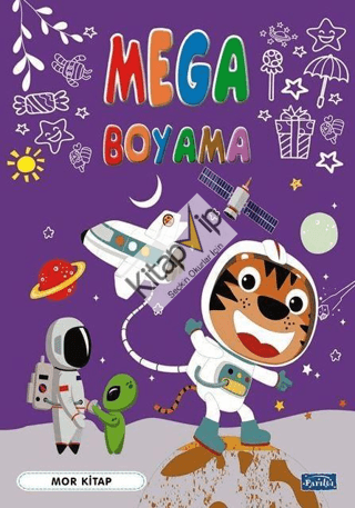 Mega Boyama - Mor Kitap