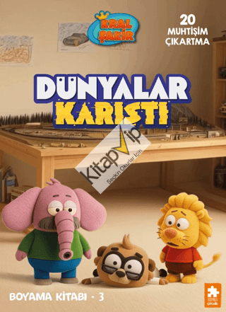 Kral Şakir Dünyalar Karıştı Boyama Kitabı - 3