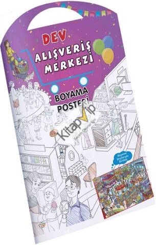 Alışveriş Merkezi Dev Boyama Posteri