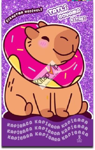 Kapibara - Tatlı Boyama Kitabı