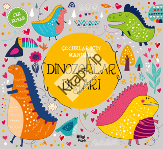 Çocuklar İçin Mandala - Dinozorlar Diyarı