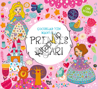 Çocuklar İçin Mandala - Prenses Diyarı