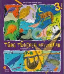 İlk Kitabını Kendin Boya - Türü Tükenen Hayvanlar