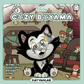 Disney Cozy Boyama, Sevimli Ve Rahatlatıcı Boyama Kitabı - Hayvanlar