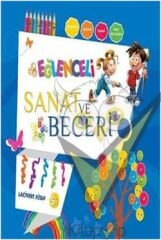 Eğlenceli Sanat ve Beceri Lacivert Kitap (5 Yaş)