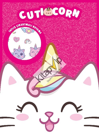 Cuticorn ;Çıkartmalı Boyama Kitabı