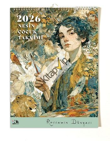 2026  Nesin Çocuk Takvimi  Ressamın Dünyası