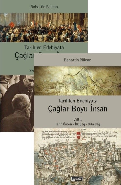 Tarihten Edebiyata Çağlar Boyu İnsan - (2 Cilt Takım)