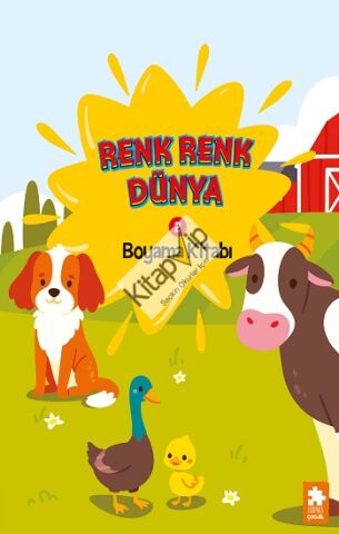 Renk Renk Dünya Boyama Kitabı - 2