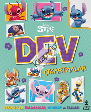Disney Stiç - Dev Çıkartmalar Etkinlik Kitabı