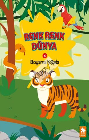 Renk Renk Dünya Boyama Kitabı - 4