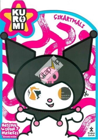 Kuromi - Baştan Sona Maskeli Boyama Kitabı
