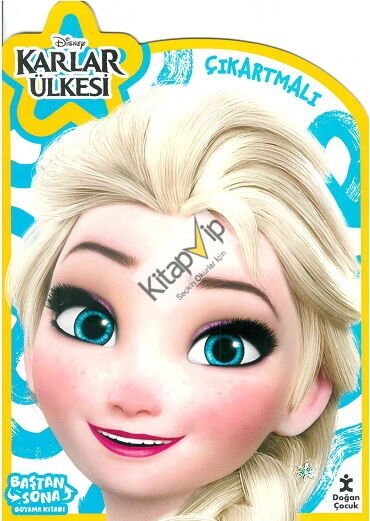 Disney Karlar Ülkesi - Baştan Sona Maskeli Boyama Kitabı
