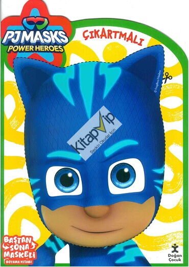 Pjmasks Power Heroes - Baştan Sona Maskeli Boyama Kitabı