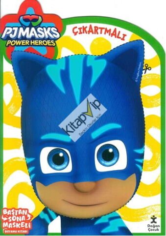 Pjmasks Power Heroes - Baştan Sona Maskeli Boyama Kitabı