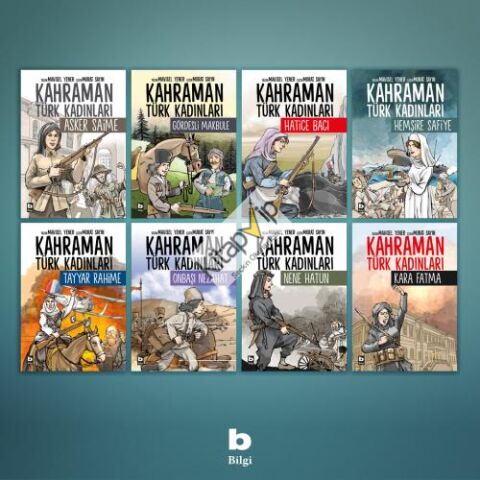 Kahraman Türk Kadınları Serisi (8 kitap takım)