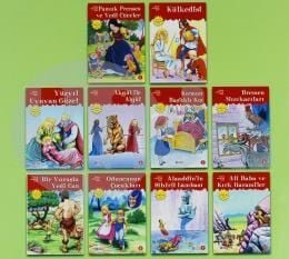 Dünya Masalları Dizisi ( 10 Kitap set - Düz Yazılı)