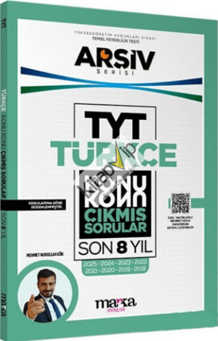 TYT Türkçe Konu Konu Son 8 Yıl Çıkmış Sorular