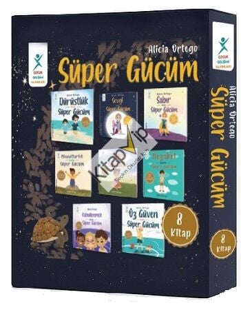 Süper Gücüm Seti 8 kitap