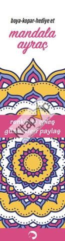 Mandala Ayraç Pembe