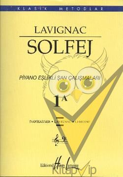 Lavignac Solfej 1A Piyano Eşlikli Şan Çalışmaları (Büyük Boy)