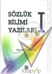 Sözlük Bilimi Yazıları 1