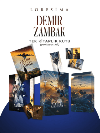 Demir Zambak 1 - Tek Kitaplık Kutu Yan Boyamalı - Ciltli