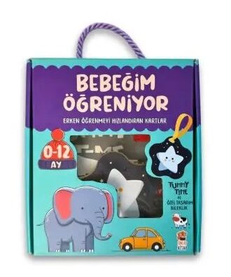 Bebeğim Öğreniyor - Erken Öğrenmeyi Hızlandıran Kartlar (0-12 Ay)