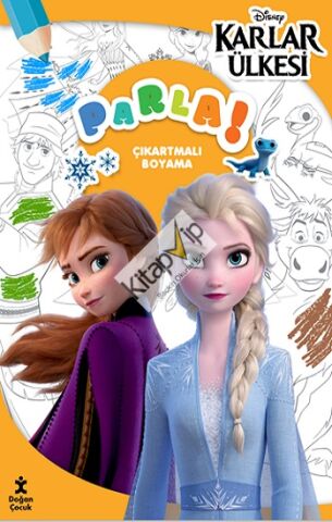 Disney Karlar Ülkesi Parla Çıkartmalı Boyama Kitabı