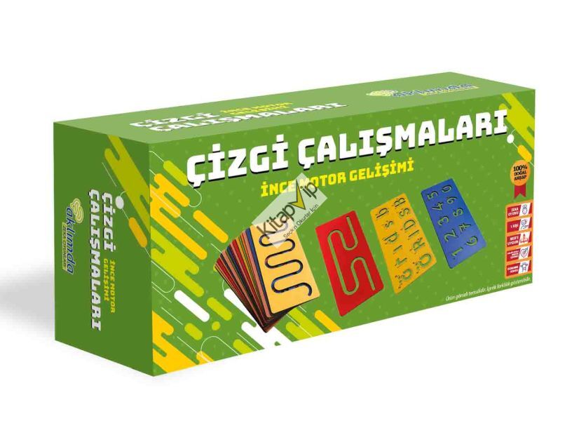 Çizgi Çalışmaları - İnce Motor Gelişimi (Ahşap)