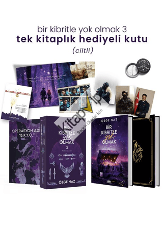 Bir Kibritle Yok Olmak 3 - Hediyeli Kutu (Ciltli)