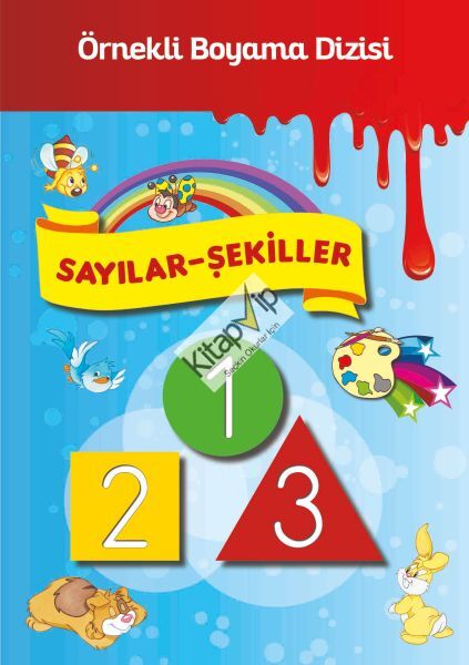 Örnekli Boyama - Sayılar - Şekiller