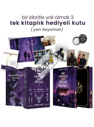 Bir Kibritle Yok Olmak 3 - Hediyeli Yan Boyamalı Kutu (Ciltli)