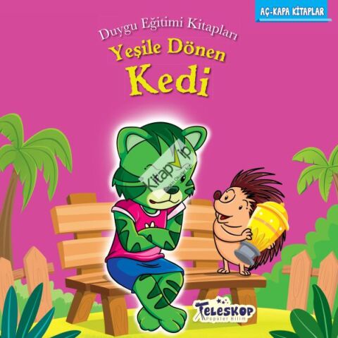 Yeşile Dönen Kedi - Duygu Eğitim Kitapları