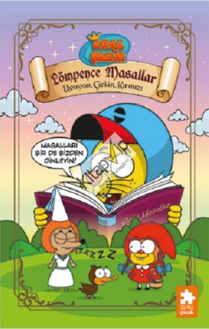 Kral Şakir Lömpence Masallar-1 Uyuyan, Çirkin, Kırmızı (Ciltli)